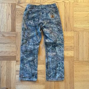 Authentic Kids Carhartt Camo pants size 10